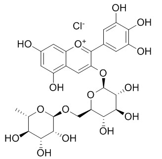 氯化飛燕草素-3-O-蕓香糖苷