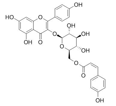 山奈酚-3-O-(6''-O-順-香豆酰基)葡萄糖苷