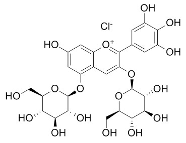 氯化飛燕草素-3,5-O-二葡萄糖苷