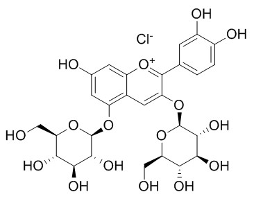 氯化失車菊素-3,5-O-雙葡萄糖苷