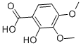 2-羟基-3,4-二甲氧基苯甲酸