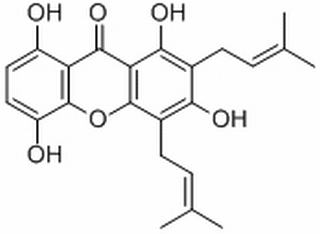 1,3,5,8-四羟基-2,4-双(3-甲基-2-丁烯基)-9H-氧杂蒽-9-酮