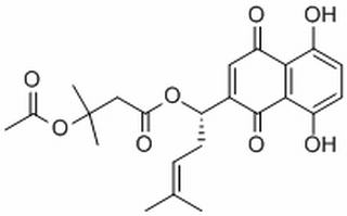 β-乙酰氧基异戊酰阿卡宁
