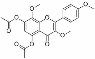 5,7-Diacetoxy-3,4',8-trimethoxyf