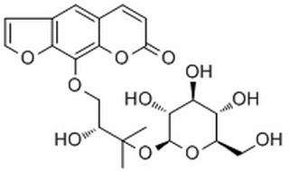 Heraclenol 3'-O-beta-D-glucopyra