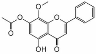 5-羟基-7-乙酰氧基-8-甲氧基黄酮