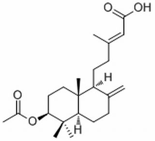 3-乙酰氧基-8(17),13E-劳丹二烯-15-酸