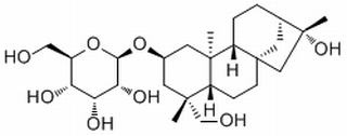 2-O-beta-D-吡喃阿洛糖甙-2,16,19-贝壳杉烯三醇