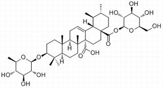 3-邻(6-脱氧-beta-D-吡喃葡萄糖苷) 28-O-beta-D-吡喃葡萄糖鸡纳酸酯