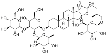 原纤细薯蓣皂苷 CAS：54848-30-5 中药对照品标准品