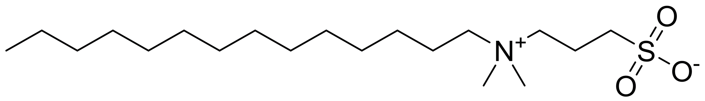 3-磺丙基十四烷基二甲基铵