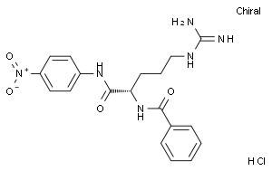 盐酸-NA-苯甲酰-1-精氨酸酰-4-硝基苯胺