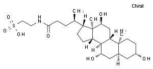 N-(3α,7α,12α)三羟基-5β-胆甾烷-24-酰基牛黄酸
