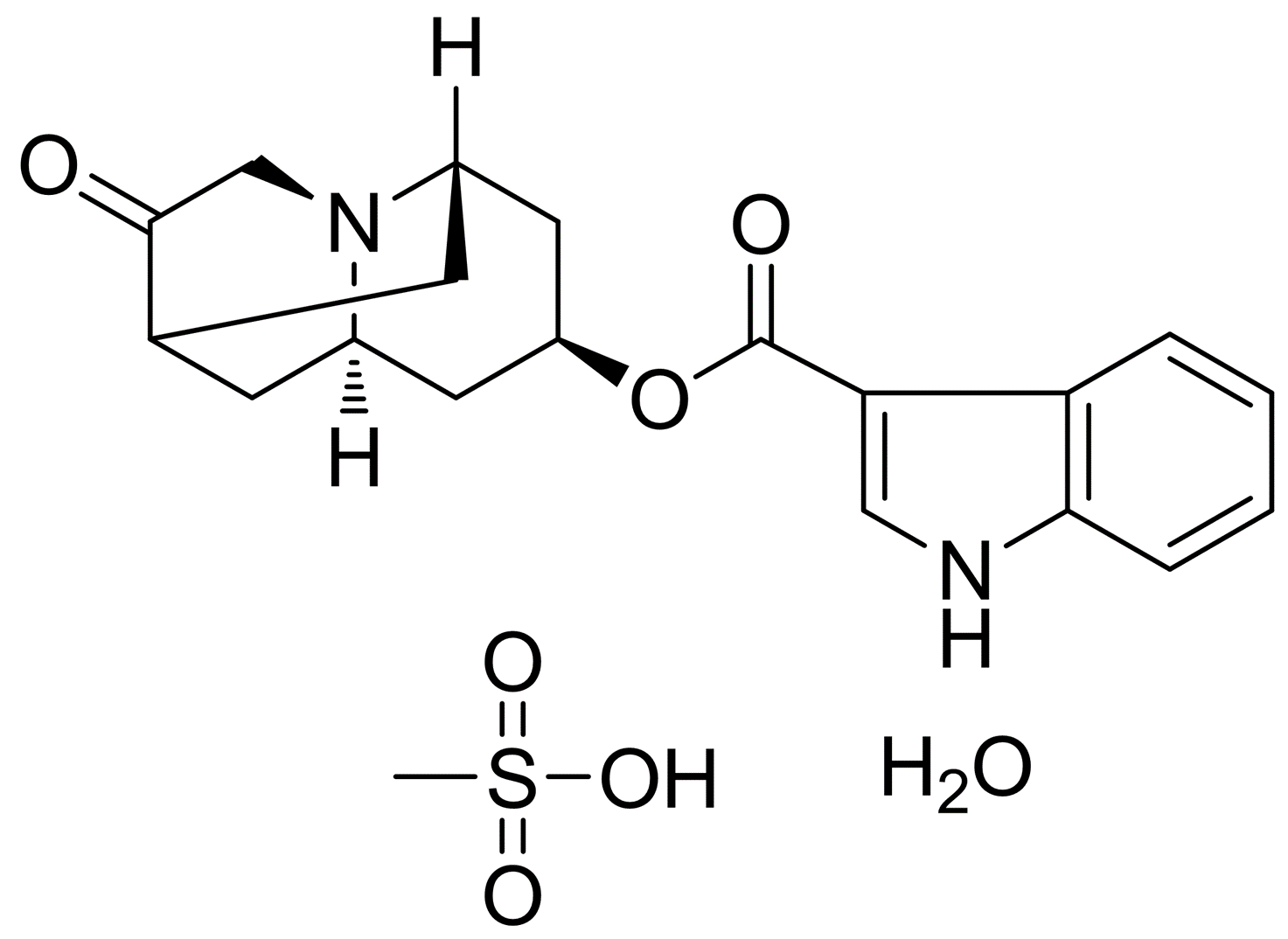 多拉司琼甲磺酸盐一水合物