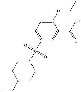2-乙氧基-5-(4-乙基哌嗪-1-磺酰基)苯甲酸