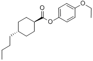 反-4-丁基环己烷甲酸对乙氧基苯酚酯