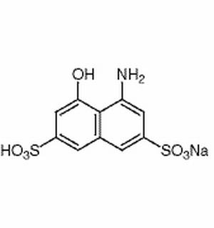 1-氨基-8-萘酚-3,6-二磺酸钠