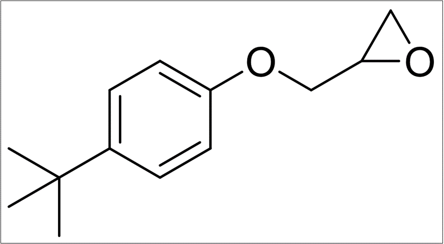 对叔丁基苯基1-(2,3-环氧)丙基醚