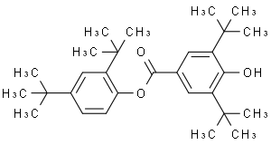 3,5-二叔丁基-4-羟基苯甲酸-2,4-二叔丁基苯酯