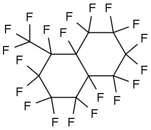 全氟(甲基十氢化萘), ca 1:1 mixture of 1- and 2-isomers