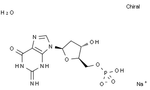 2′-脱氧鸟苷-5′-一磷酸 二钠盐 水合物