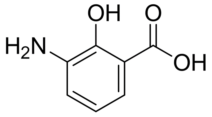 试剂 蛋白生化缓冲液 3-氨基水杨酸,97% 英文名: 3-aminosalicylic