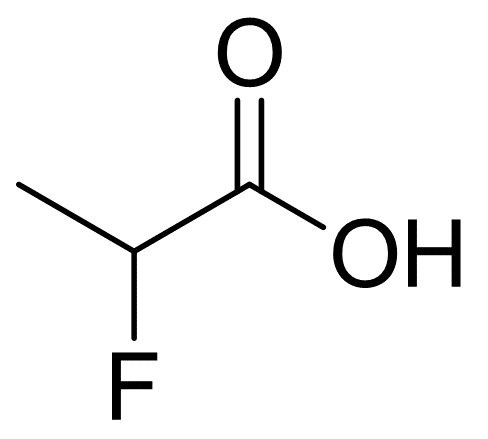 其它生化试剂 2-氟丙酸,98% 英文名: 2-fluoropropionic acid   别名