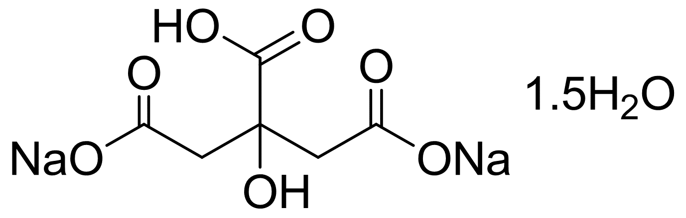 柠檬酸二钠盐1.5水合物,99%