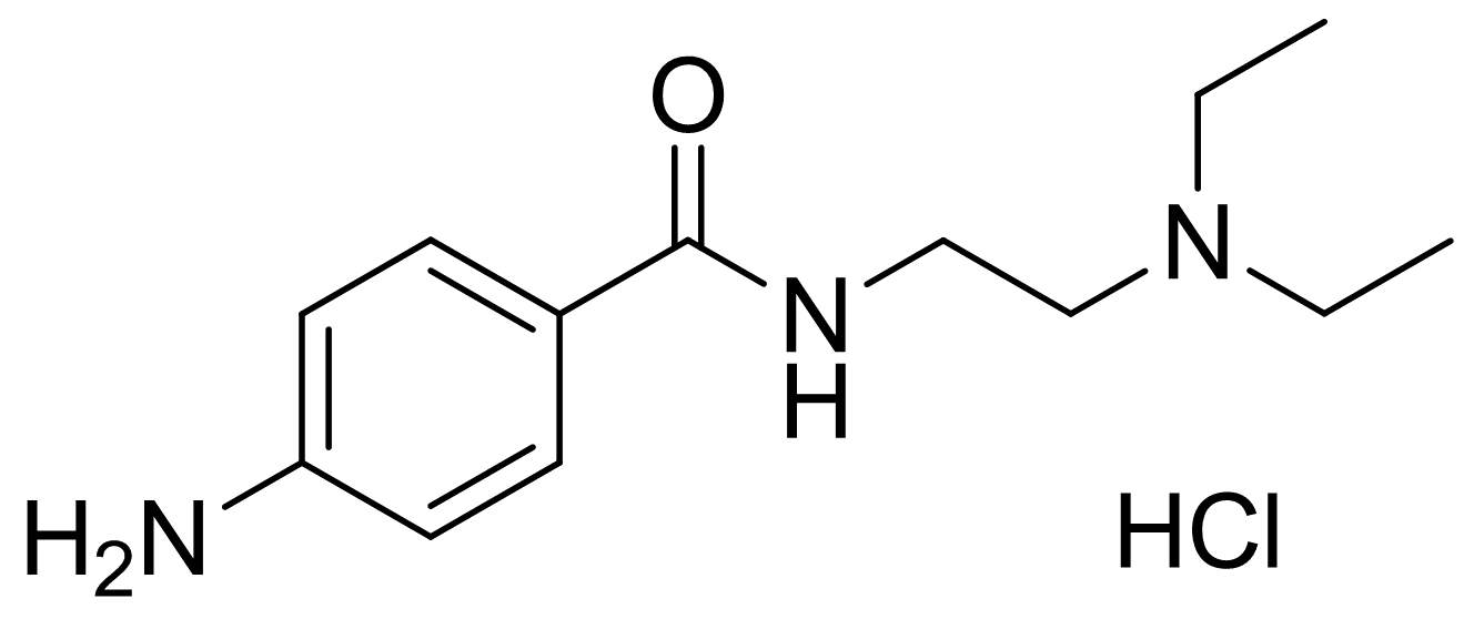 普鲁卡因胺结构式图片