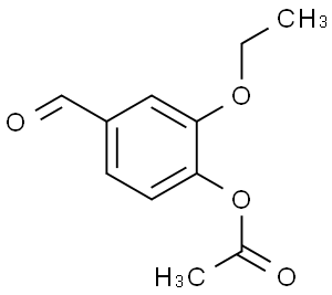 3-乙氧基-4-乙酰氧基苯甲醛